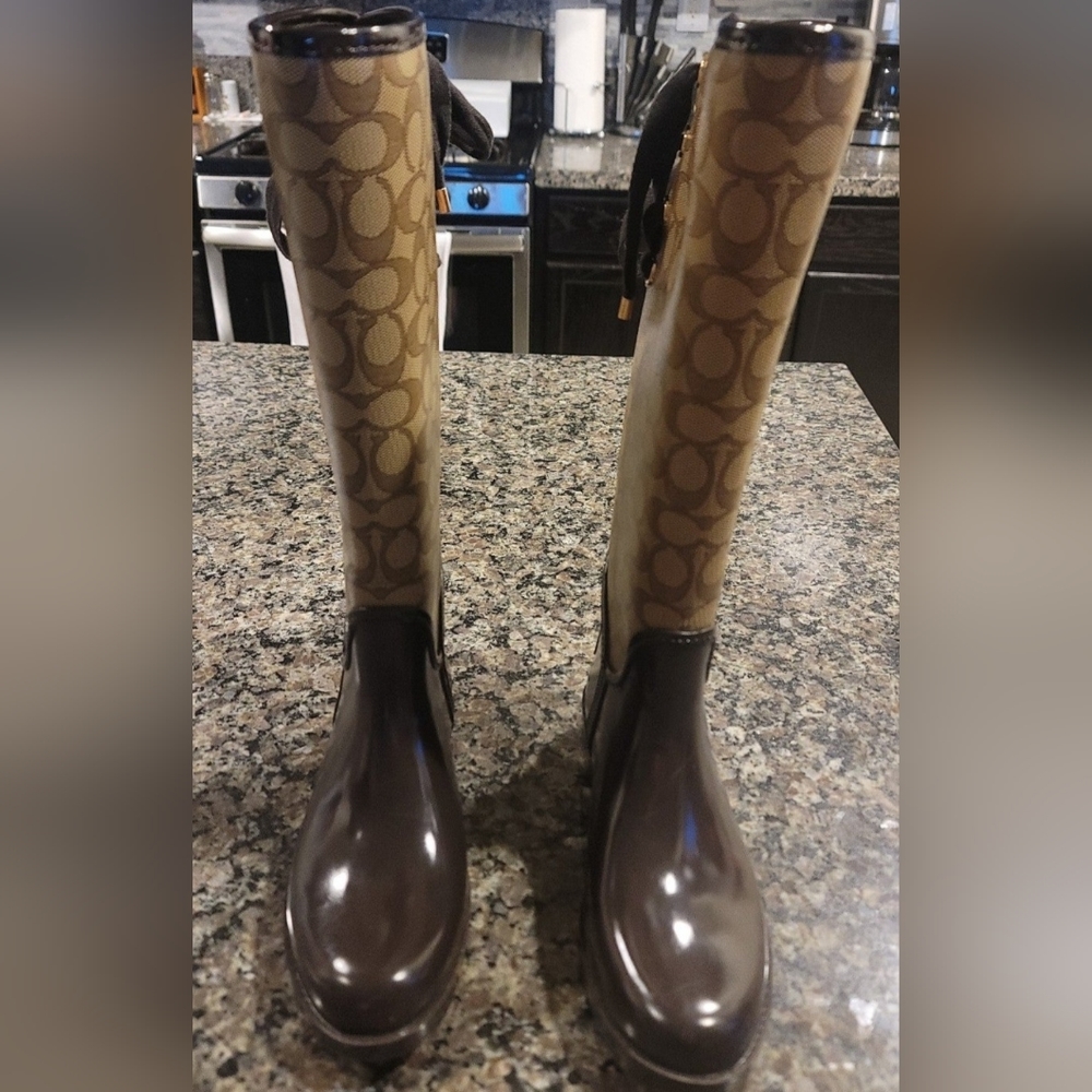 Coach Rain boots